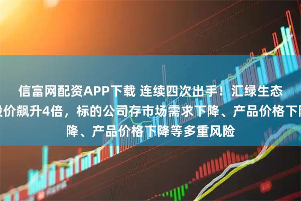 信富网配资APP下载 连续四次出手！汇绿生态跨界光模块股价飙升4倍，标的公司存市场需求下降、产品价格下降等多重风险